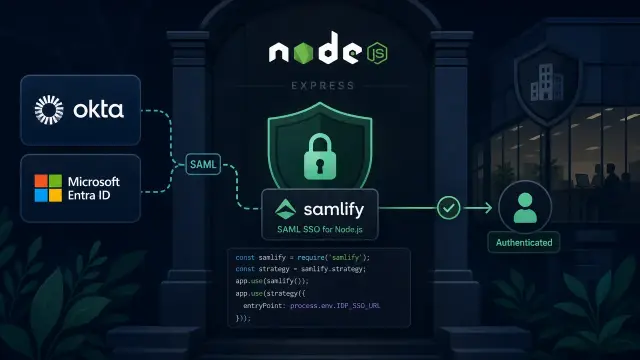 Implement SAML SSO for Enterprise Customers in Node.js