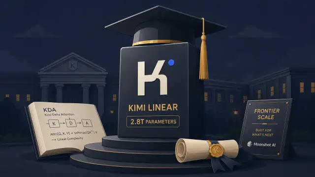 Linear Attention Just Graduated to Frontier Scale