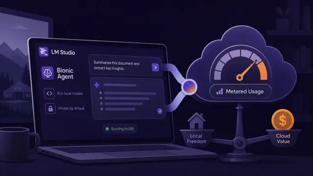 LM Studio's Bionic Agent Is Also Its Cloud Pivot