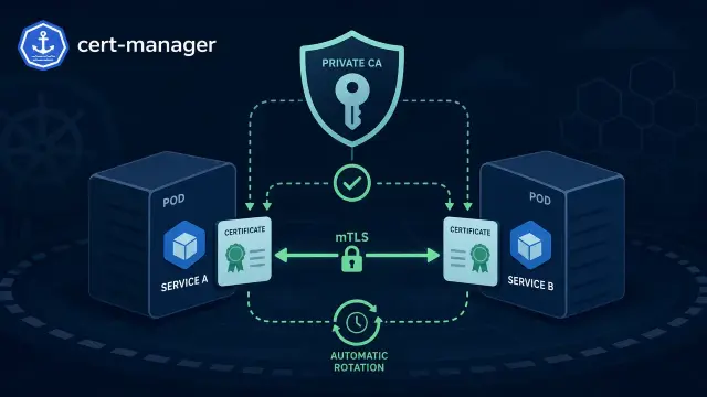 Lock Down Service-to-Service Traffic with mTLS via cert-manager