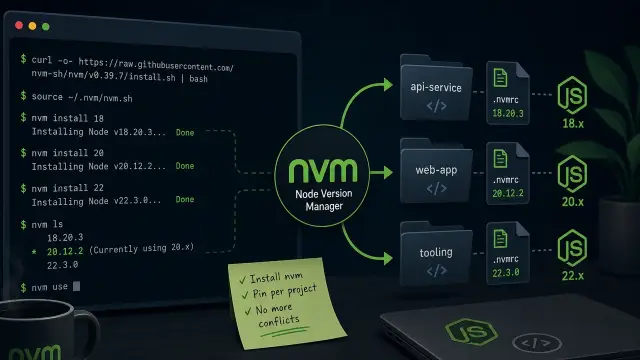 Managing Multiple Node Versions with nvm