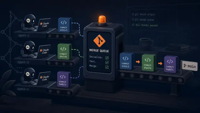 Merge Queues Just Became a Solo-Dev Problem