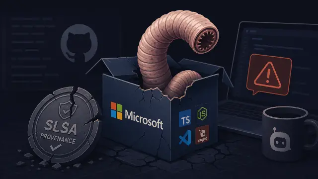 Miasma Worm Hits Microsoft Packages Twice in Weeks — and Your SLSA Provenance Won't Save You