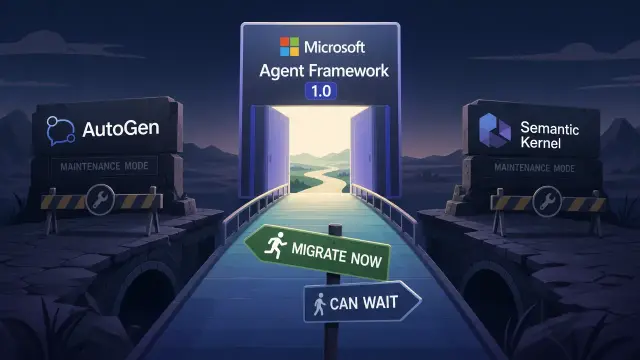 Microsoft Agent Framework 1.0 Ends the Semantic Kernel Era