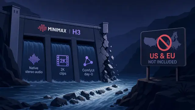 MiniMax H3 Drains the Last Moat in Open Video