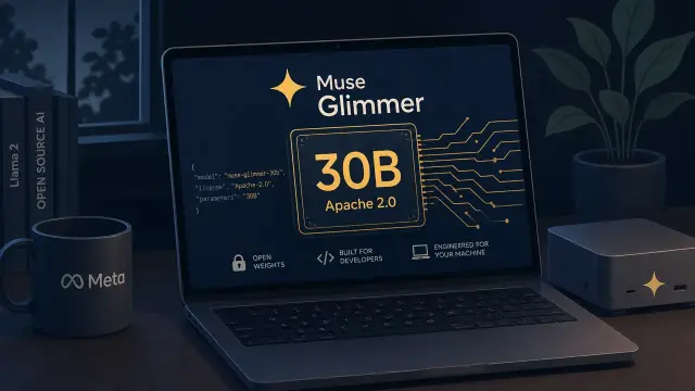 Muse Glimmer Is Meta's Best Open-Weights Move Since Llama 2