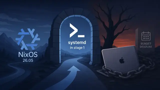 NixOS 26.05 Modernizes Boot and Sunsets Intel Macs