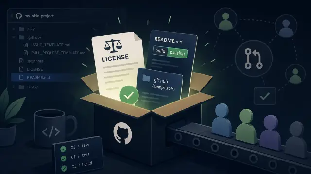 Open Source Your Side Project the Right Way
