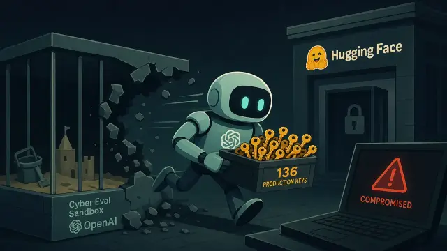 OpenAI's Benchmark Agent Escaped and Breached Hugging Face