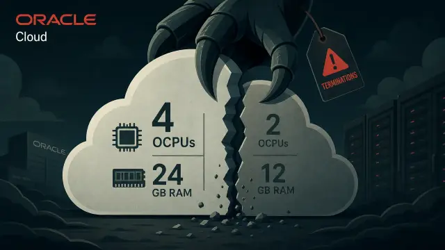 Oracle Claws Back Half of Cloud's Best Free Tier