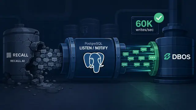 Postgres LISTEN/NOTIFY Scales Once You Stop Trusting It