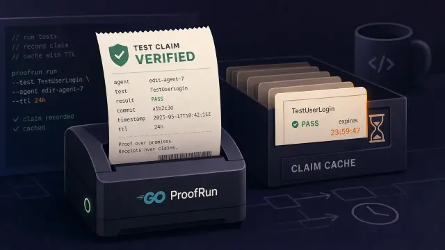 ProofRun Wants Receipts for Your Coding Agent's Claims
