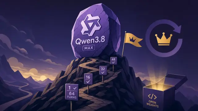 Qwen3.8 Max Grinds Its Way to the Agentic Crown