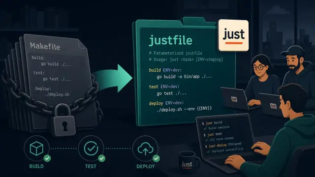 Replace Makefiles with Just, the Modern Command Runner