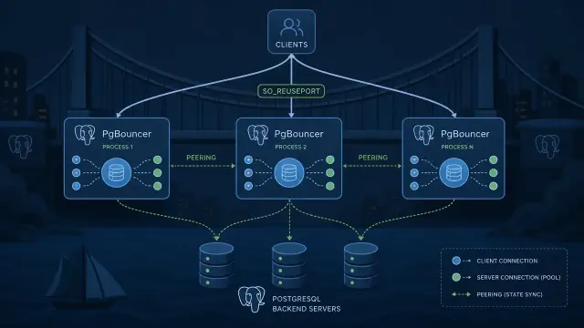 Scaling PgBouncer Beyond the Single-Threaded Limit