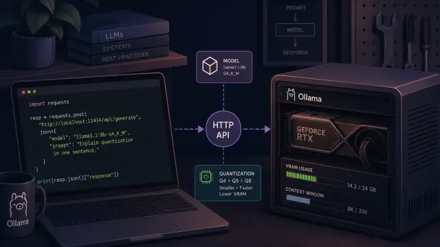 Self-Host a Local LLM with Ollama: From Install to Production-Style API