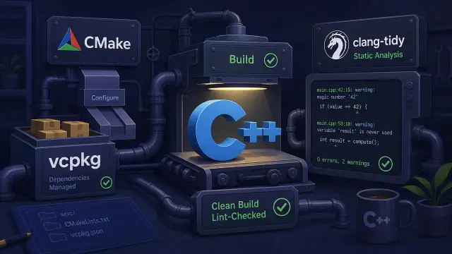 Set Up a Modern C++ Project with CMake, vcpkg, and clang-tidy