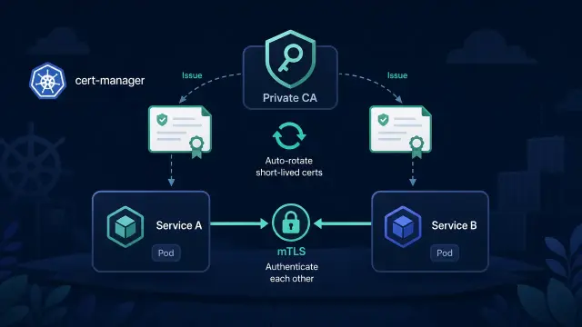 Set Up Mutual TLS Between Microservices with cert-manager
