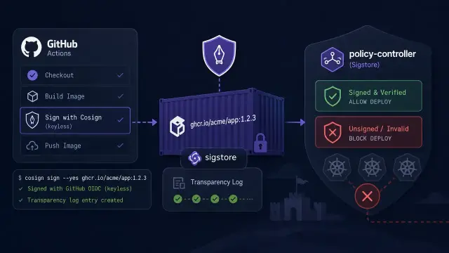 Sign and Verify Container Images with Cosign and Sigstore