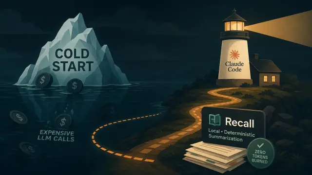 Solving Claude Code's Cold-Start Problem Without Burning Tokens