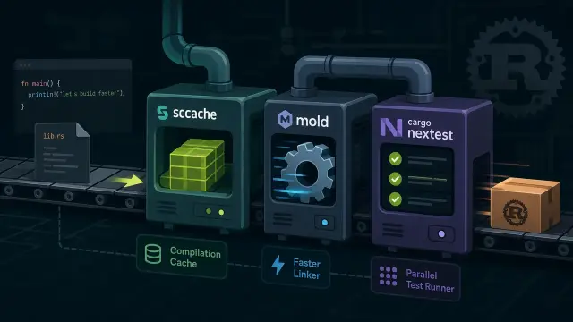 Speed Up Rust Compile Times with sccache, mold, and cargo-nextest