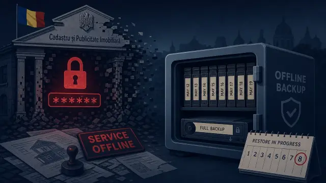 Stolen Credentials Erased Romania's Land Registry