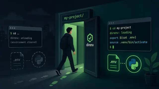 Stop Managing .env Files by Hand: Per-Project Env with direnv