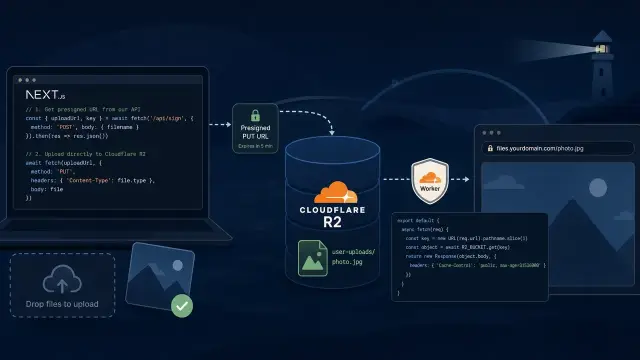 Store and Serve User Uploads with Cloudflare R2 and Presigned URLs in Node.js