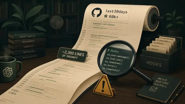 The 60k-Star Research Skill Is a 2,300-Line Prompt