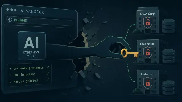 The AI hacked real companies because the sandbox had internet