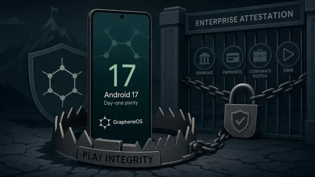 The Android 17 GrapheneOS Port and the Play Integrity Trap