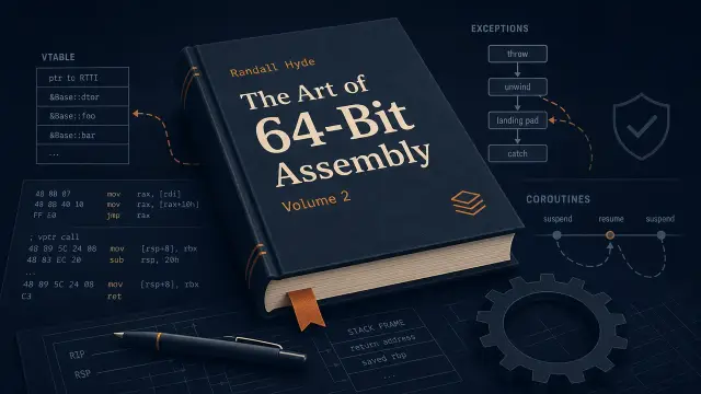 The Art of 64-Bit Assembly Returns, Aimed at Your Runtime