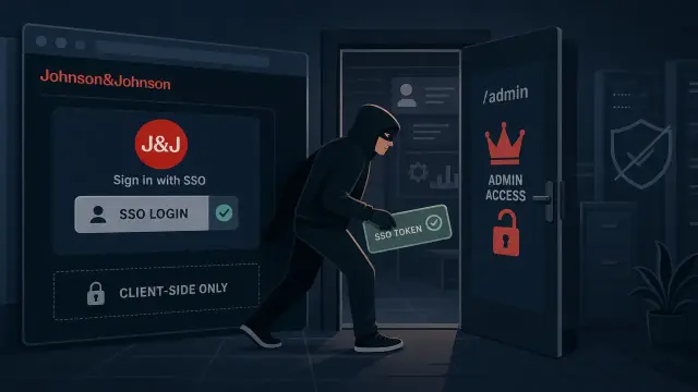 The Client-Side Illusion: Lessons from the J&J Web App Vulnerabilities