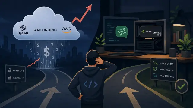 The Cloud LLM Commodity Shift and Local Inference