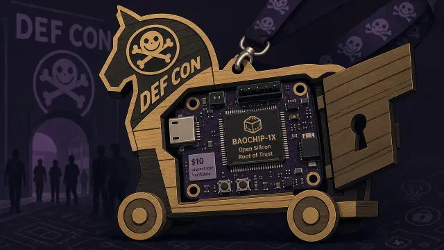 The DEF CON Badge Is a Trojan Horse for Open Silicon
