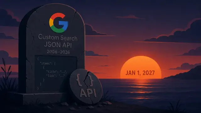 The Last Official Google Search API Dies January 1, 2027