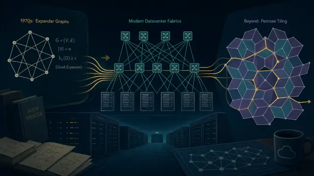 The Mathematical Journey to Flat Datacenter Networks