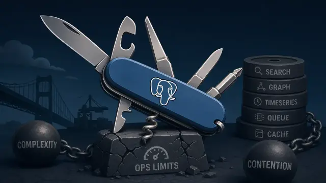 The Postgres Swiss Army Knife Is Not a Free Lunch