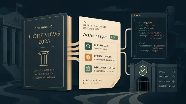 The Safety Manifesto That Became an API Spec
