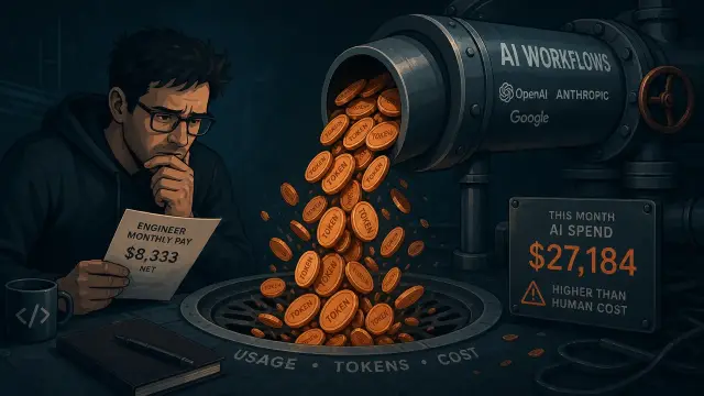 The Token Drain: When AI Costs More Than the Engineer