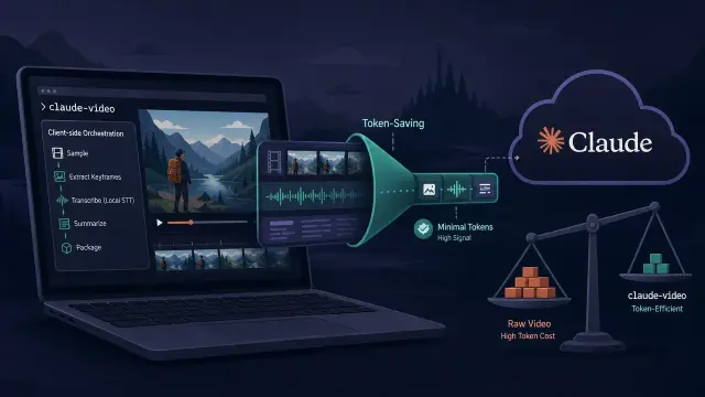 The Token-Saving Architecture of LLM Video Ingestion