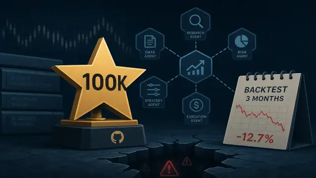 TradingAgents Has 100k Stars and One Three-Month Backtest
