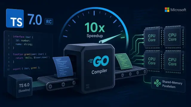 TypeScript 7.0 RC Debuts Go-Based Compiler with 10x Speedups