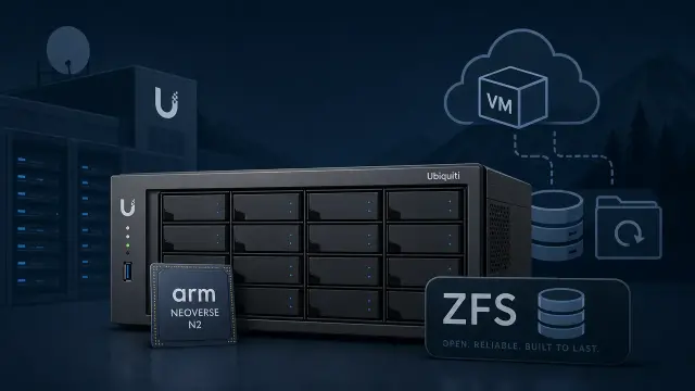 Ubiquiti Enters Enterprise Storage With ZFS-Powered NAS