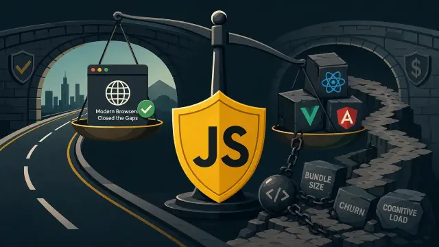 Vanilla JS Still Wins the Complexity Budget