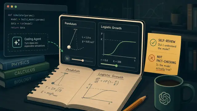 Vibe-Coded Simulations Are the New Study Notes