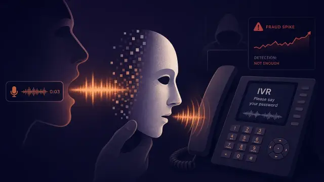 Voice Auth Is Dead. Your IVR Just Doesn't Know It Yet