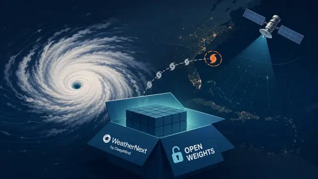 WeatherNext's Real Breakthrough Is the Open Weights