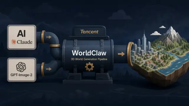 WorldClaw Is a Pipeline, Not a Model