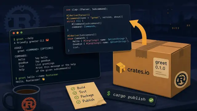 Write Your First CLI Tool in Rust with Clap and Publish It to crates.io